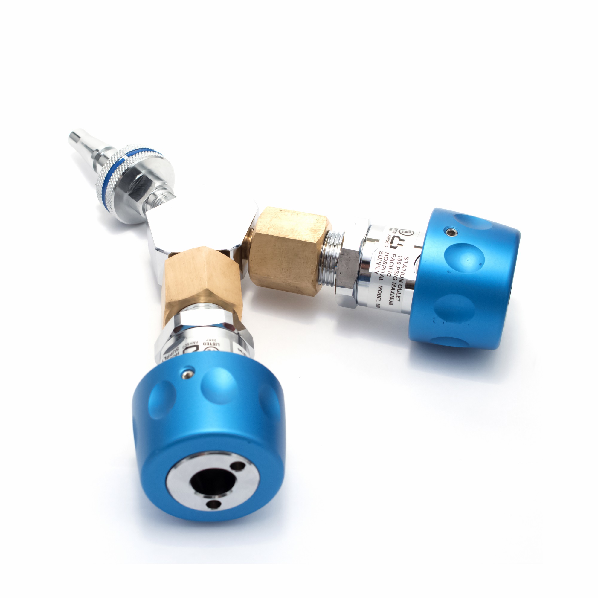 TWO WAY OUTLET NITROUS OXIDE PAHSCO JAPANESE STANDARD