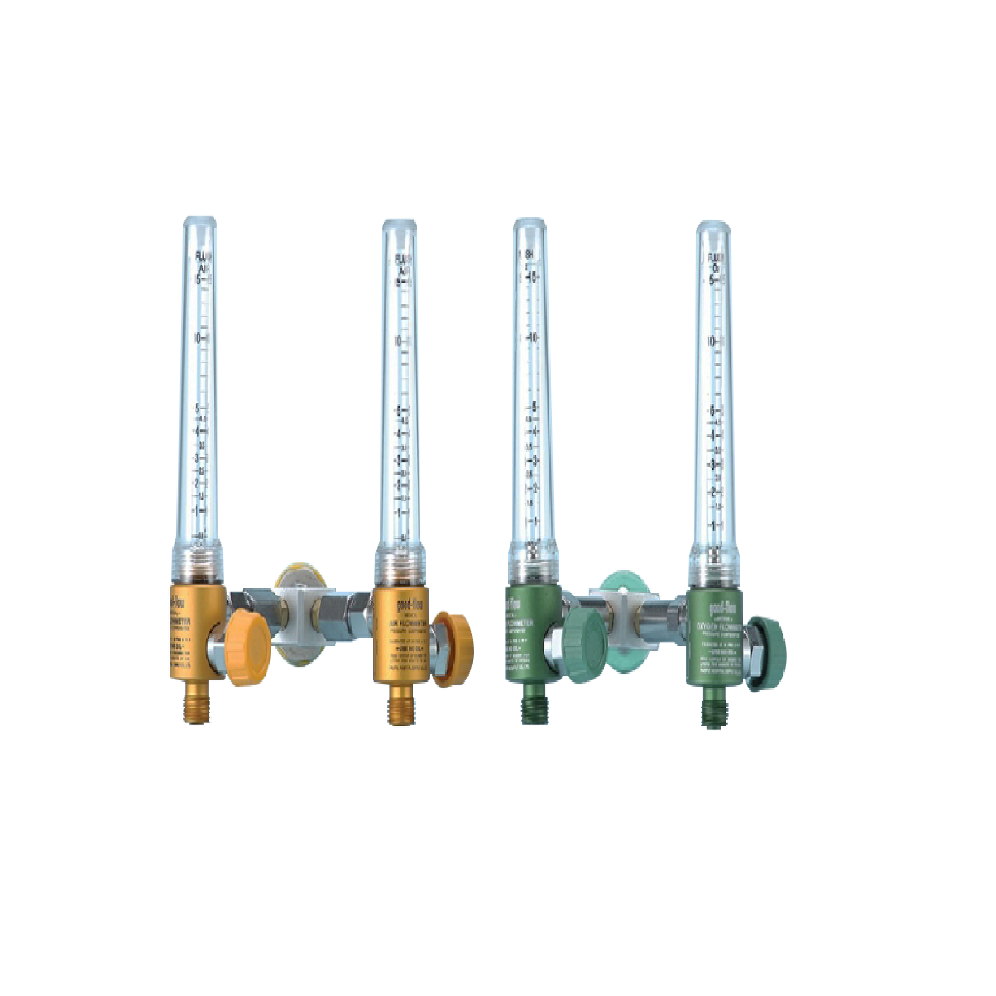 TWIN FLOWMETER PAHSCO (1 OUTLET UNTUK 2 FLOWMETER)