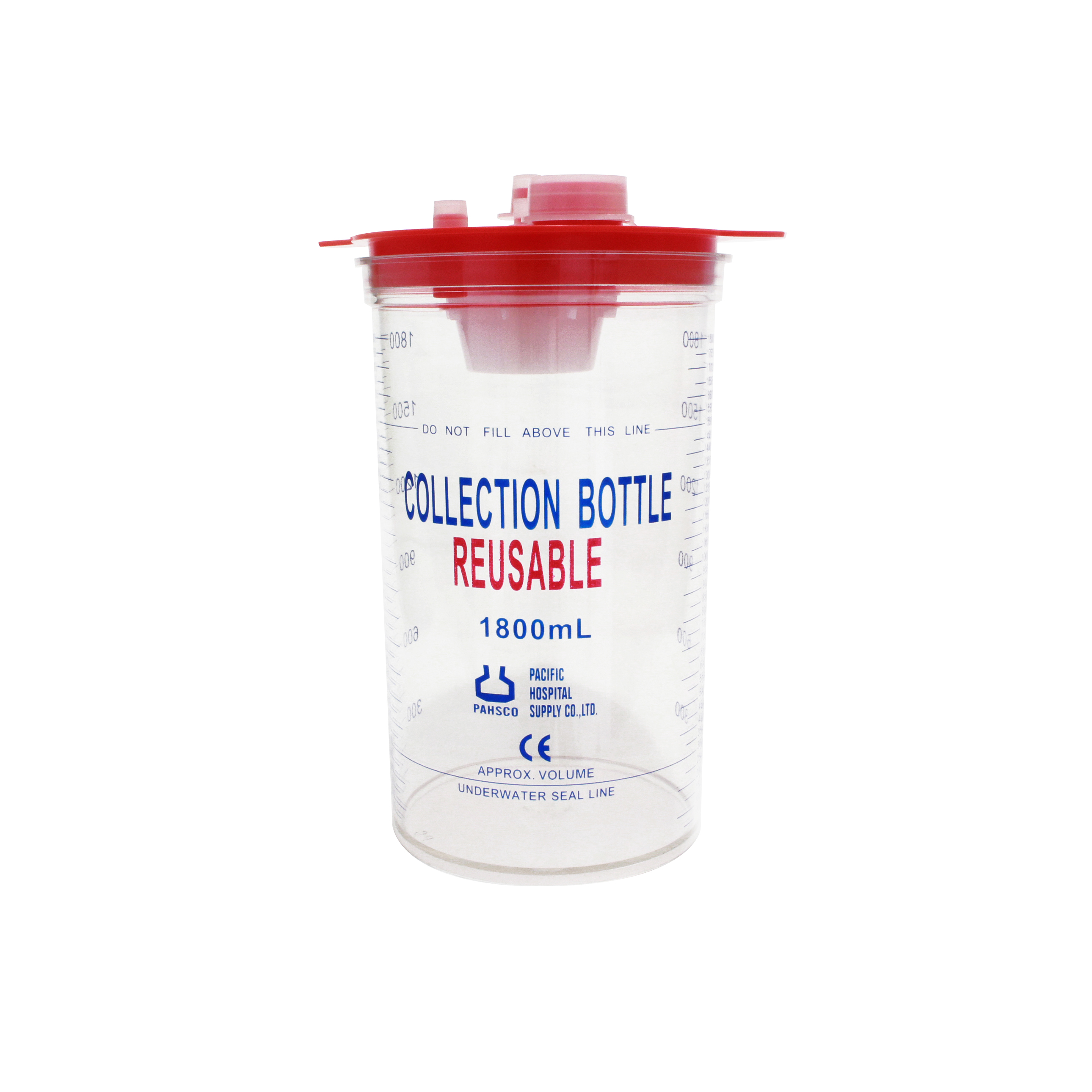 REUSABLE COLLECTION BOTTLE 1500 ML + PLASTIC HANGER